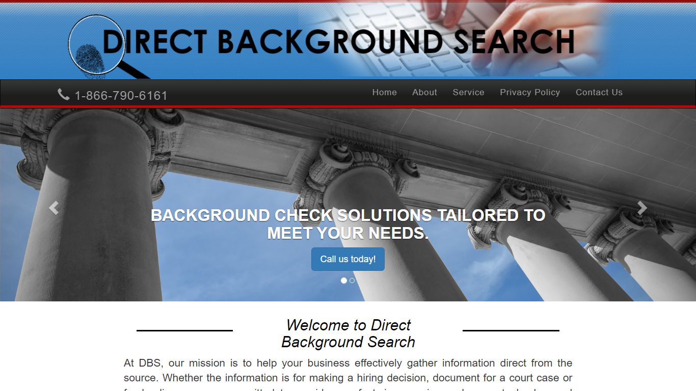 Welcome to Direct Background Search